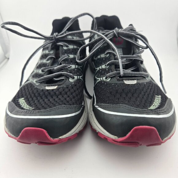 Merrell Women’s Carbon Black/Pink Athletic Sneakers | Size 7.5 | Running/Walking - Picture 2 of 11
